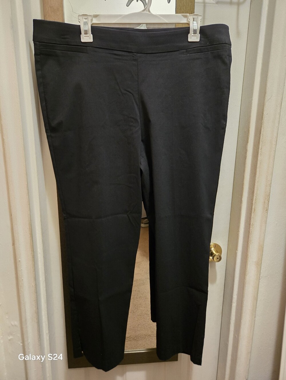 Counterparts Black Cropped Pants - Women's Ankle Length